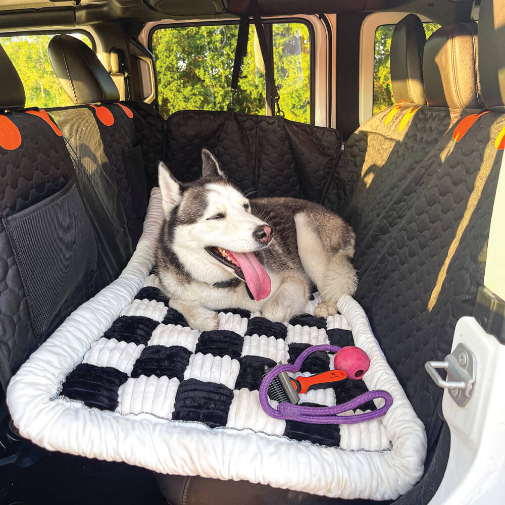 Luxe Dog Bed - For Car Seat cover